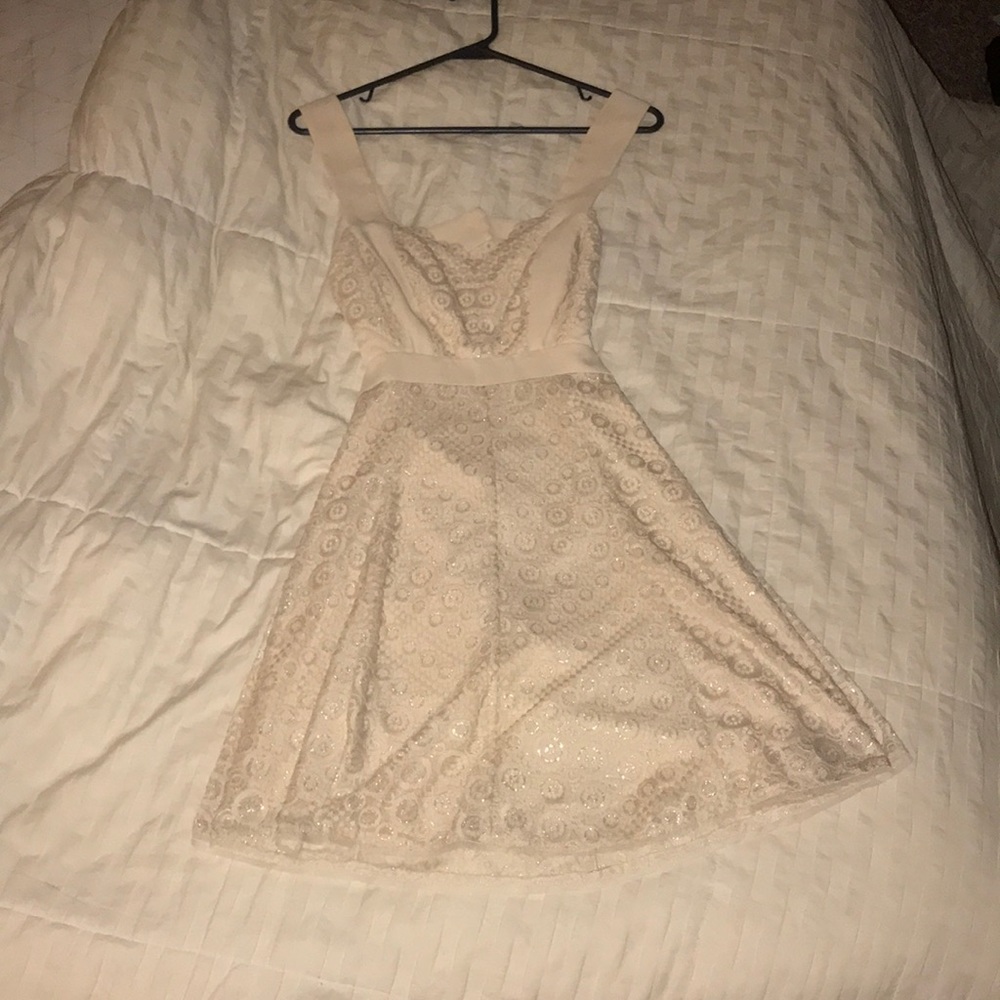 Tan formal dress